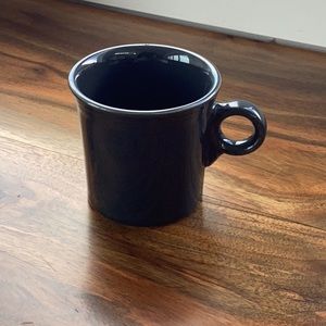 Fiesta Ware Coffee Mug Dark Grey 12 oz